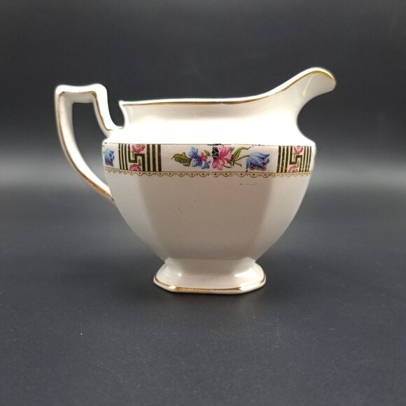 J & G Meakin England Floral Pattern Creamer Pitcher - Picture 6 of 11